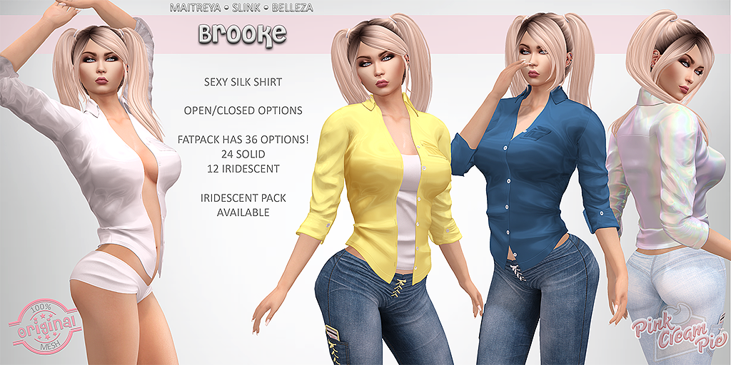 NEW RELEASE :: BROOKE SILK SHIRT