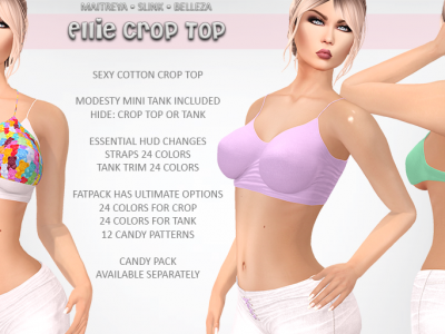 NEW RELEASE :: ELLIE CROP TOP